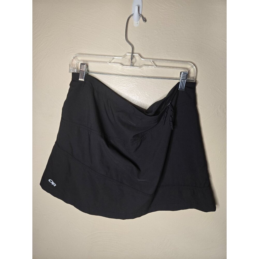 Outdoor Research Black Expressa Skort With Drawstring Closure  Sz 10